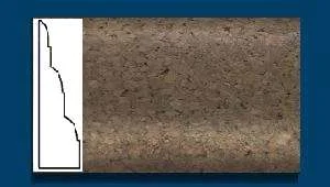 Плинтус пробковый ArtCorkDesing С 105 (Колер 7) 18x45x910 мм в Тольятти