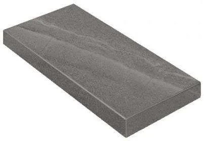 Керамогранит Italon Контемпора Карбон 33x120 ступень угловая правая в Тольятти