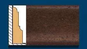 Плинтус пробковый ArtCorkDesing С 103 (Колер 14) 12х65х910 мм в Тольятти