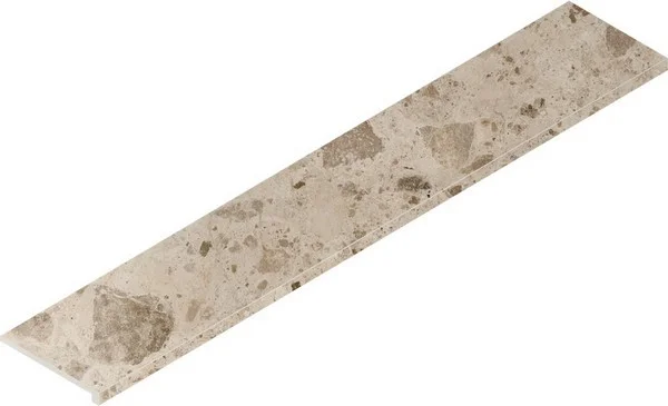 Керамогранит Italon Континуум Стоун Беж Ступень угловая правая 33х160 (Натуральная) в Тольятти