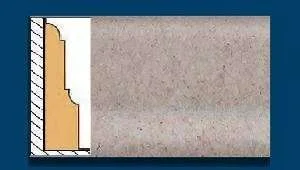 Плинтус пробковый ArtCorkDesing С 103 (Колер 3) 12х65х910 мм в Тольятти