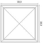 Декоративная панель Orac W123 (33.3x33.3x3.5 см) в Тольятти