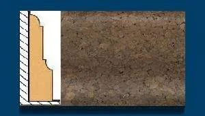 Плинтус пробковый ArtCorkDesing С 103 (Колер 10) 12х65х910 мм в Тольятти