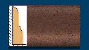 Плинтус пробковый ArtCorkDesing С 103 (Колер 13) 12х65х910 мм в Тольятти