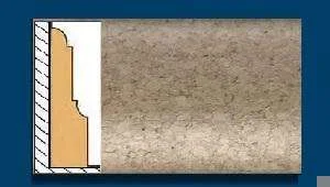 Плинтус пробковый ArtCorkDesing С 104 (Колер 6) 12x40x910 мм в Тольятти