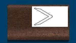 Угол пробковый наружный ArtCorkDesign С 303 Колер 14 в Тольятти