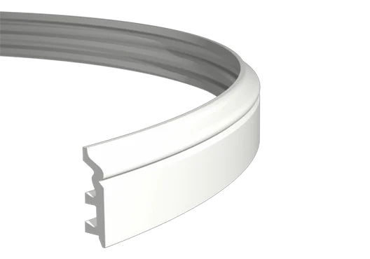 Плинтус Европласт 1.53.107 (80х22х2000 мм) Гибкий в Тольятти