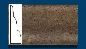 Плинтус пробковый ArtCorkDesing С 105 (Колер 10) 18x45x910 мм в Тольятти