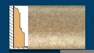 Плинтус пробковый ArtCorkDesing С 103 (Колер 4) 12х65х910 мм в Тольятти