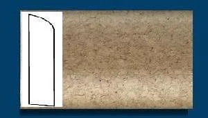 Плинтус пробковый ArtCorkDesing С 106 (Колер 5) 10х60х910 мм в Тольятти