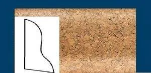 Плинтус пробковый ArtCorkDesing С 102 (Колер 8) 20x40x910 мм в Тольятти