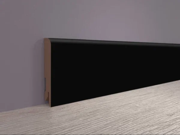 Плинтус MDF Bonkeel 24032 Чёрный Софт (100х16х2400 мм) в Тольятти