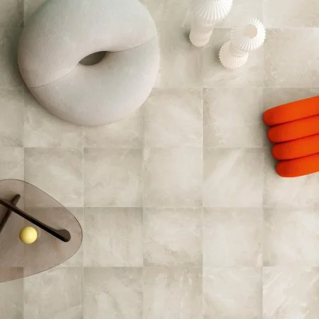 Керамогранит Coliseum Ривьера Уайт 60х60 (Натуральный и Реттифицированный) в Тольятти