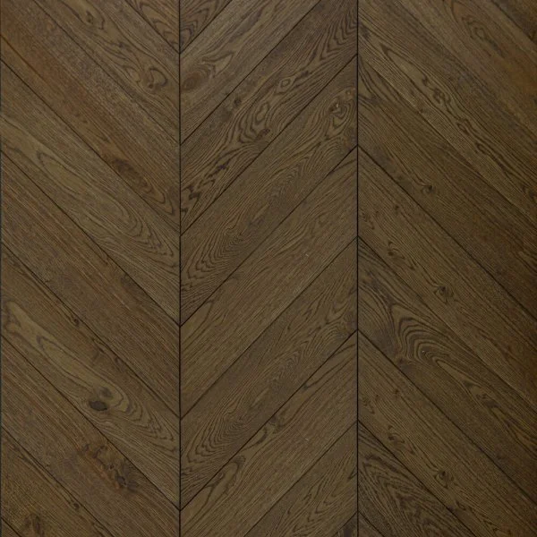 Инженерная доска Kochanelli Французская Ёлка Оскуро Дуб Original Браш (600х120х15) в Тольятти