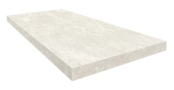 Керамогранит Coliseum Да Винчи Уайт Ступень угловая правая (Натуральный, 33х60) в Тольятти