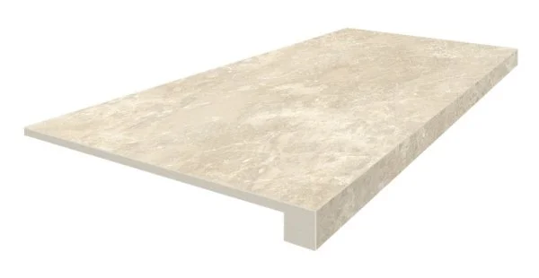 Керамогранит Coliseum Да Винчи Беж Ступень фронтальная (Натуральный, 33х60) в Тольятти