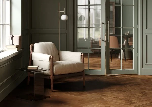 Паркетная доска Quartz Parquet Штучный паркет Орех Американский 44-400-29 в Тольятти