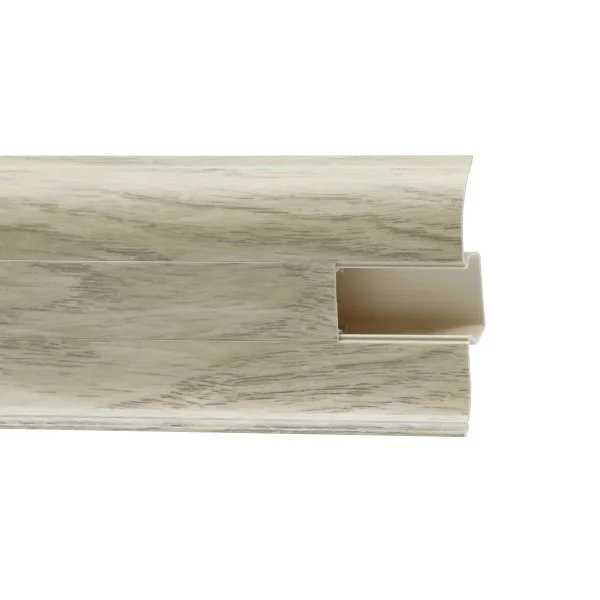 Пластиковый плинтус Royce №853 Дуб Супрема (58х22х2200мм) в Тольятти