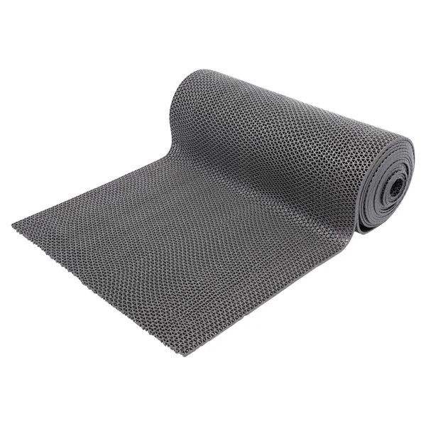 Грязезащитное рулонное покрытие ЗигЗаг Серый 5 мм (1,2 м) Китай в Тольятти