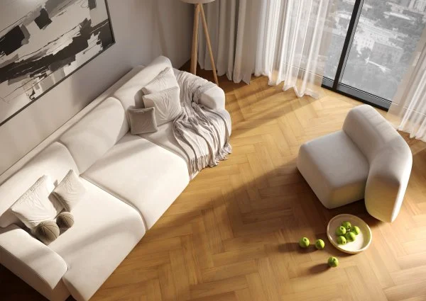 Паркетная доска Quartz Parquet Штучный паркет Тик Южноамериканский 44-400-71 в Тольятти