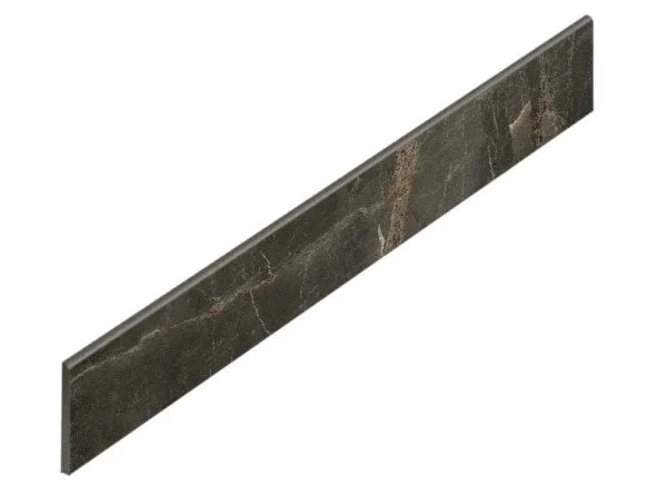 Керамогранит Coliseum Канова Дарк Плинтус (Натуральный, 7,2х60) в Тольятти