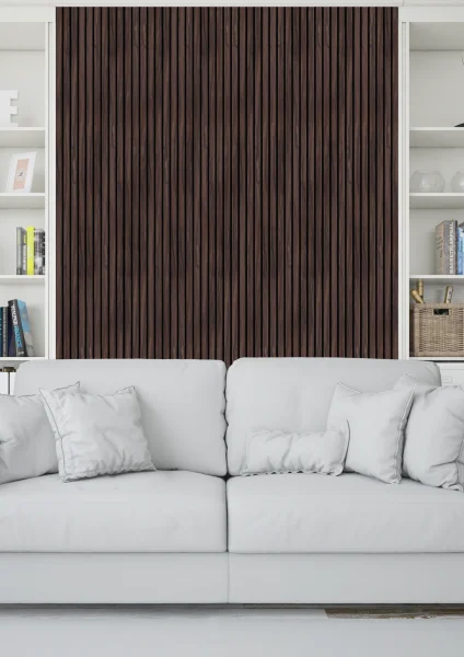 Декоративная панель для стен HiWood LV124 BR395K (120х12х2700мм) в Тольятти