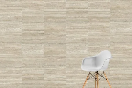 Керамогранит Vitra CityStone Травертин Линейный 60х60 (Натуральная и Реттифицированная) в Тольятти