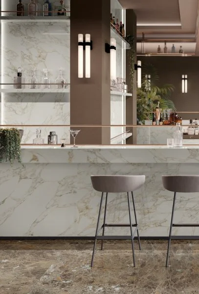 Керамогранит Italon Шарм Делюкс Арабескато Уайт 80х160 (Люкс и реттифицированная) в Тольятти