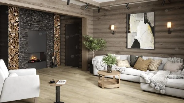 Кварц-виниловая плитка Alpine Floor Premium XL Дуб Сливочный ЕСО 7-19, 8 мм. 43 класс в Тольятти