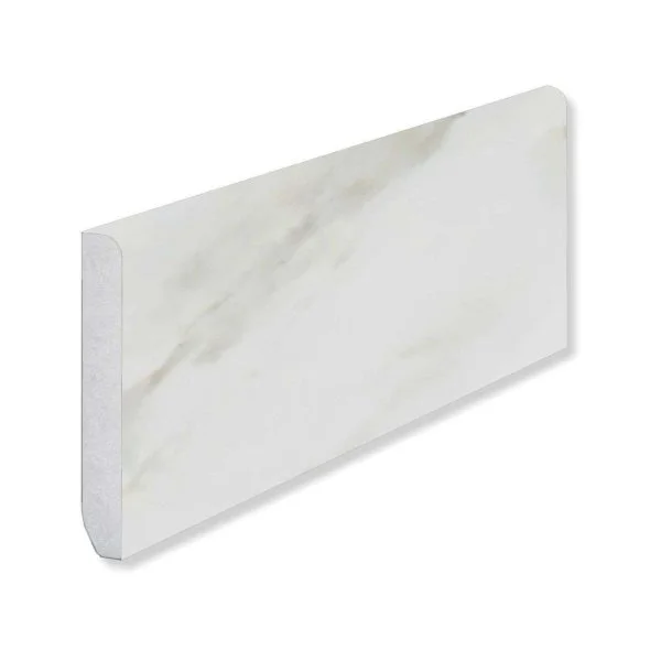 Кварцевый плинтус Fargo 6089-1 Белый Мрамор 80х11х2200 мм в Тольятти