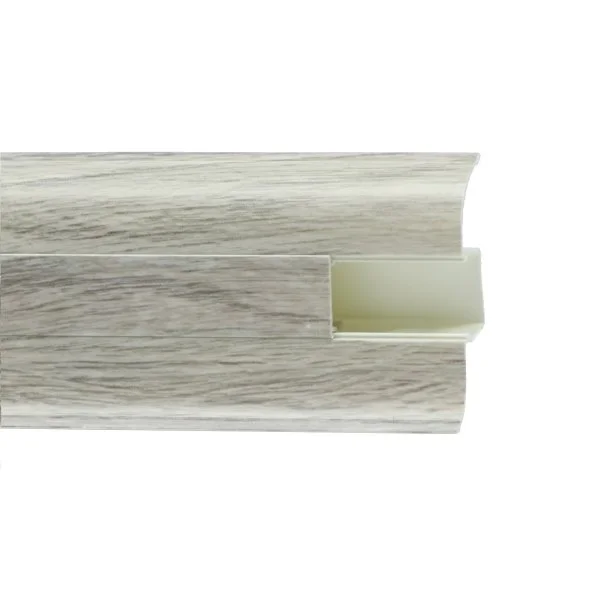Пластиковый плинтус Royce №822 Дуб Альба (58х22х2200мм) в Тольятти