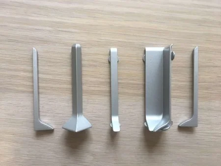 Заглушки для плинтуса ЭлитПроф Плоский 100 (Алюм) в Тольятти