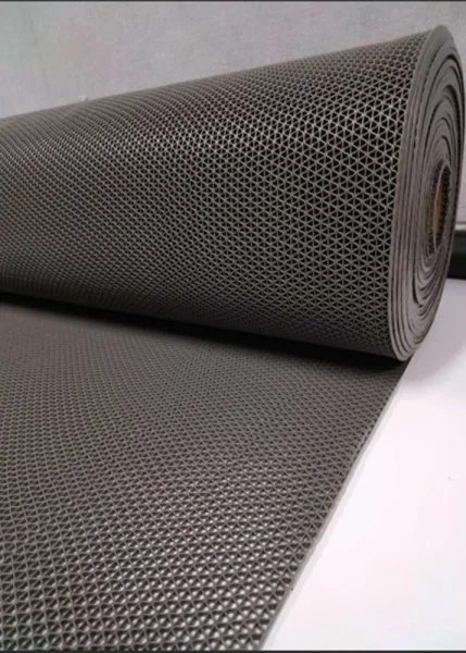 Грязезащитное рулонное покрытие ЗигЗаг Серый 5 мм (1,2 м) Китай в Тольятти