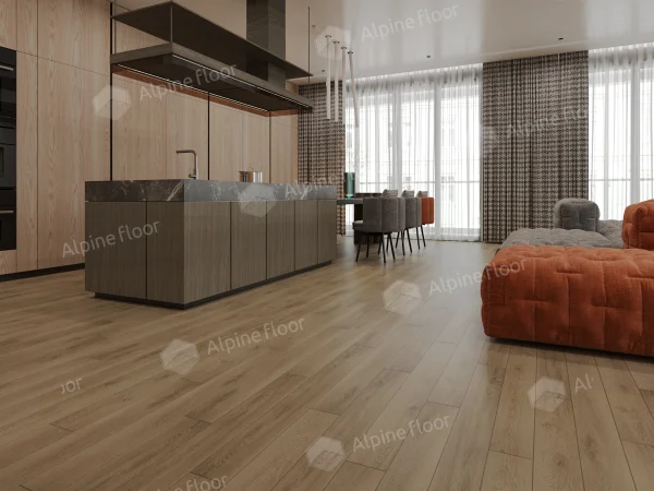 Каменно-полимерная плитка Alpine Floor Grand Sequoia Village Вайпуа ECO 11-1907 4мм, 43 класс в Тольятти