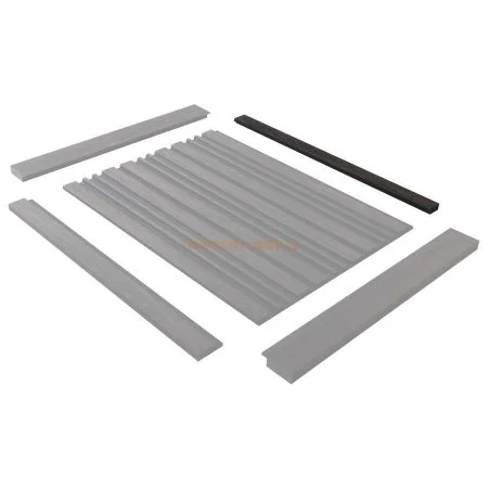 Финишный молдинг LF124B BR395K левый декорированный (31х12х2700мм) в Тольятти