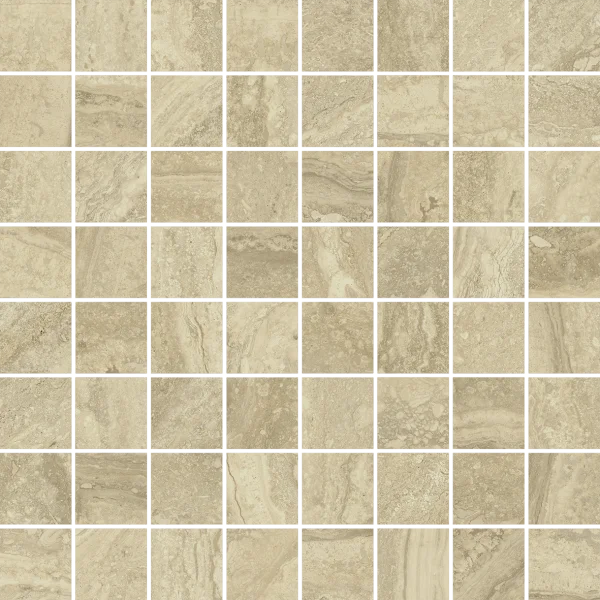 Керамогранит Italon Шарм Эдванс Травертино 29,2х29,2 мозаика (Люкс) в Тольятти