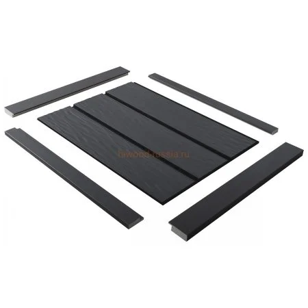 Финишный молдинг LF124A GR15K правый декорированный (42х12х2700мм) в Тольятти