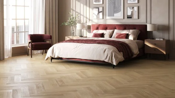 Паркетная доска Quartz Parquet Английская Ёлка Дуб Лимба 33-405 в Тольятти