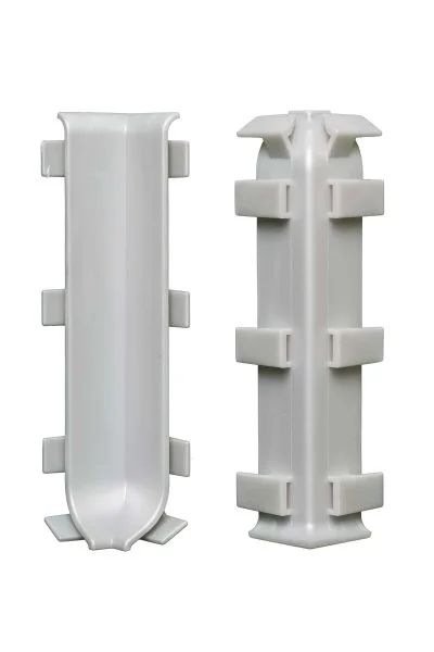 Внутренний угол Bonkeel ПЛ80 серый (ПВХ) в Тольятти