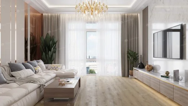 Каменно-полимерная плитка Alpine Floor Solo Plus Комодо ЕСО 14-701, 4 мм, 43 класс в Тольятти