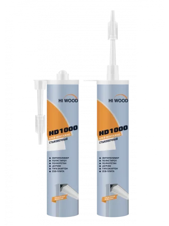 Монтажно-стыковочный клей HiWood HD1000 Белый 280 ml в Тольятти