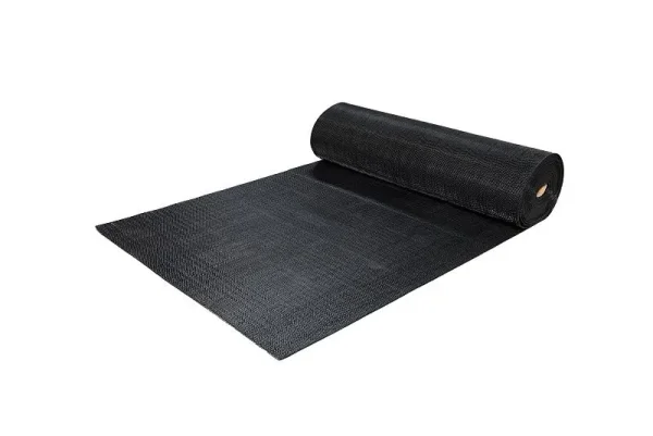 Грязезащитное рулонное покрытие ЗигЗаг Черный 5 мм (0,9 м) Китай в Тольятти