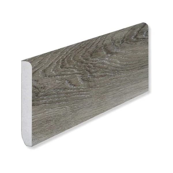 Кварцевый плинтус Fargo 366-1B Дуб Рустик Серый градиент 80х11х2200 мм в Тольятти