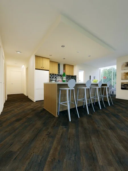 Кварц-виниловая плитка FineFloor Light Дуб Берген FF-1372 в Тольятти