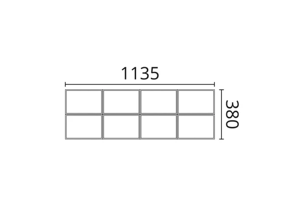 Декоративная панель NMC Arstyl Bump (113.5x38x4.3 см) в Тольятти