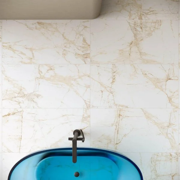 Керамогранит Coliseum Канова Уайт 60х120 (Натуральный и Реттифицированный) в Тольятти