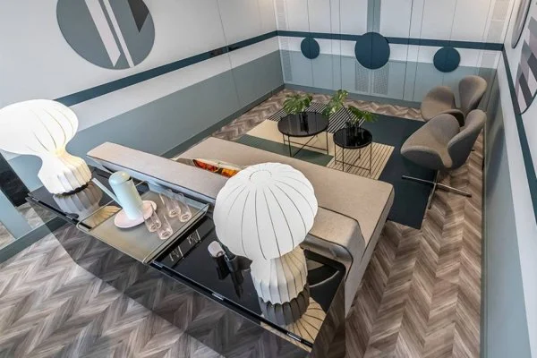 Пробковое покрытие CorkStyle Chevron Silver в Тольятти