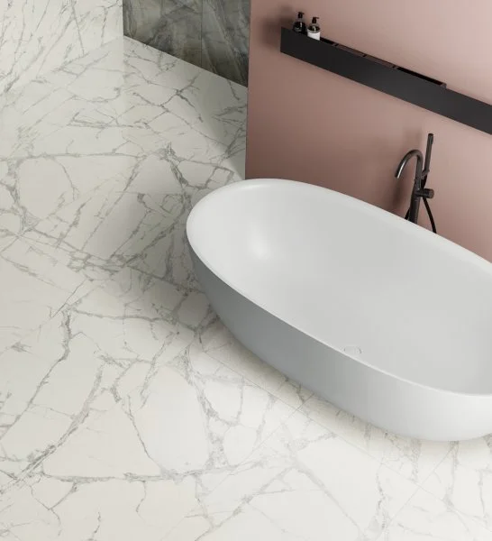 Керамогранит Italon Шарм Делюкс Инвизибл Уайт 60х120 (Паттинированная и реттифицированная) в Тольятти