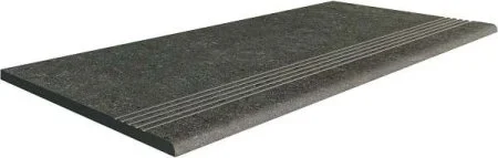 Керамогранит Italon Аурис Блэк ступень (Натуральная, 30х60) в Тольятти