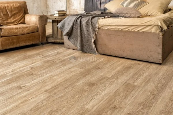 Каменно-полимерная плитка Alpine Floor Grand Sequoia Секвоя Миндаль ECO 11-6, 4мм 43 класс в Тольятти